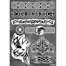 Стикерпак Pattern Tattoo SP-074 Изображение
