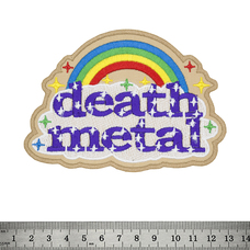 Нашивка Death Metal (rainbow) Зображення