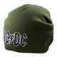 Шапка с вышивкой AC/DC (logo) олива Зображення