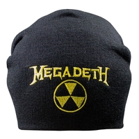 Шапка с вышивкой Megadeth черная Изображение