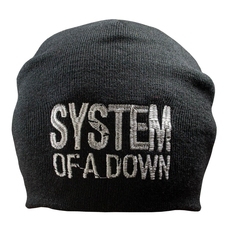 Шапка с вышивкой System Of A Down черная Зображення