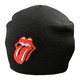 Шапка с вышивкой The Rolling Stones черная Зображення