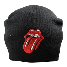 Шапка с вышивкой The Rolling Stones черная Зображення