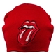 Шапка с вышивкой The Rolling Stones, красная Зображення