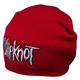 Шапка с вышивкой Slipknot (logo) красная Зображення