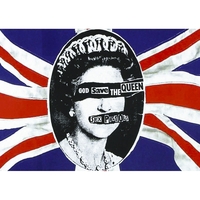 Плакат Sex Pistols "God Save The Queen" Изображение