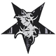 Нашивка наспинная Sepultura (logo on pentagram) Изображение