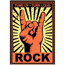 Плакат Rock (Tune Up, Turn Loud) Зображення