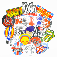 Набор стикеров Rock Bands - 3 (stk-044) Изображение