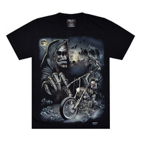 Футболка Deathrider in the Graveyard (светится в темноте) Зображення