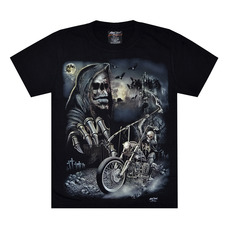 Футболка Deathrider in the Graveyard (светится в темноте) Зображення