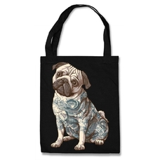 Эко-сумка Urbanist Tattoo Pug Зображення