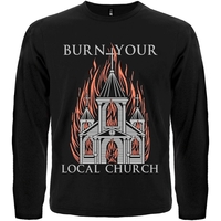 Футболка с длинным рукавом Burn Your Local Church Зображення
