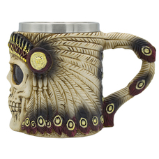 Кружка Череп индейца (cup-042) Зображення