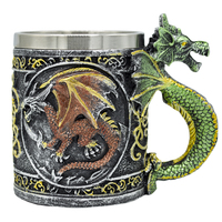 Кружка Дракон с саблей (cup-053) Зображення