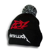 Шапка Metallica (star logo) c жаккардовым узором Изображение