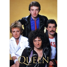 Плакат Queen (yellow background) Зображення