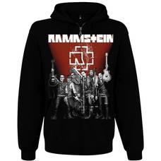 Худі Rammstein (red) на блискавці Зображення