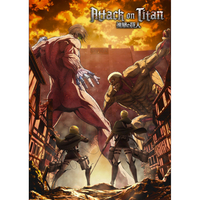 Плакат Attack On Titan (battle) Изображение
