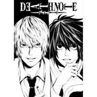 Плакат Death Note (black and white) Зображення