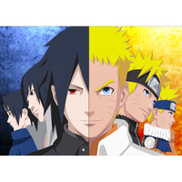 Плакат Naruto (Саске и Наруто) Зображення
