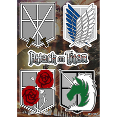 Стикерпак Attack On Titan (logos) SP-107 Зображення