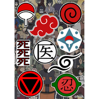 Стикерпак Naruto (symbols) SP-104 Зображення
