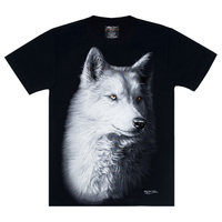 Футболка White Wolf (светится в темноте) Зображення
