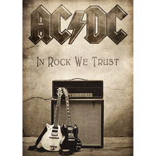 Плакат AC/DC (In Rock We Trust) Зображення