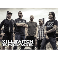 Плакат Killswitch Engage (white logo) Зображення