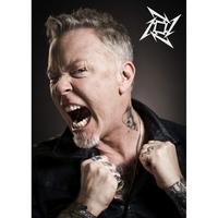 Плакат Metallica (James Tattoo) Зображення
