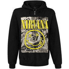 Худі Nirvana (newspaper) на блискавці Зображення