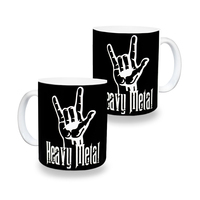 Чашка Heavy Metal (Sign Of The Horns) Изображение