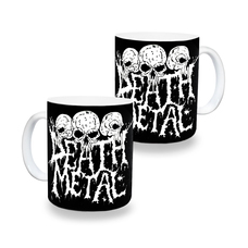 Чашка Death Metal (Skulls) Изображение