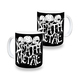 Чашка Death Metal (Skulls) Изображение