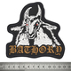 Нашивка Bathory (goat and logo) фигурная Зображення