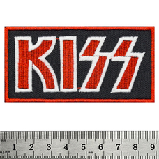 Нашивка Kiss (red logo) (pt-039) Изображение