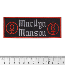 Нашивка Marilyn Manson (logo) (pt-007) Изображение