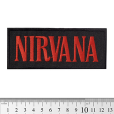 Нашивка Nirvana (red logo) (pt-008) Изображение