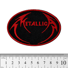 Нашивка Metallica (овал) (pt-062) Изображение