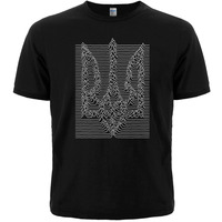 Футболка Тризуб (хвилі, Joy Division) Изображение