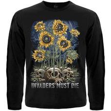 Футболка з довгим рукавом Invaders Must Die (Соняшники) Зображення