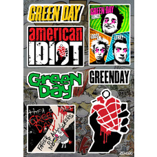 Стікерпак Green Day SP-154 Изображение