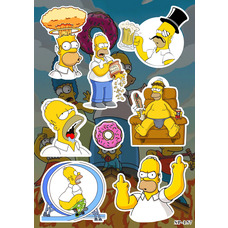 Стікерпак The Simpsons (Homer 2) SP-157 Изображение