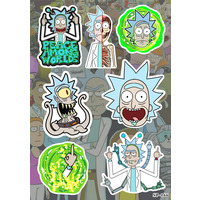 Стікерпак Rick and Morty (Rick) SP-166 Изображение