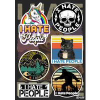 Стікерпак I Hate People SP-167 Зображення