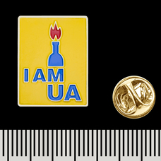 Пін (значок) фігурний I am UA (pnua-016) Зображення
