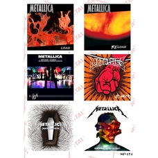 Стікерпак Metallica (album covers) 2 SP-174 Зображення
