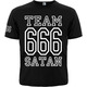 Футболка Team Satan - 666 (white) Зображення