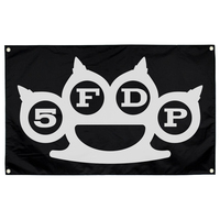 Прапор Five Finger Death Punch (чорний, Knuckle logo) sfc-009 Изображение